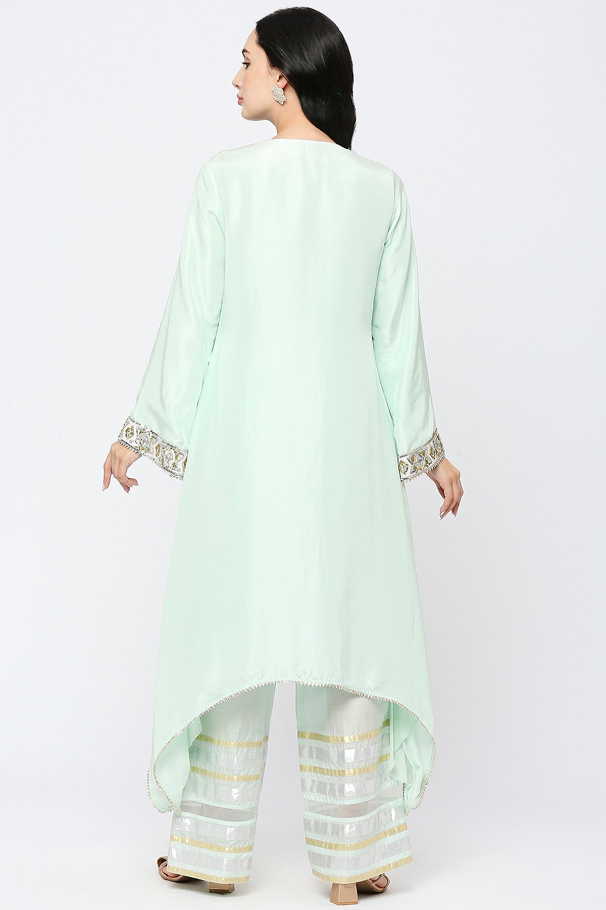 Aqua Blue Kurta Set