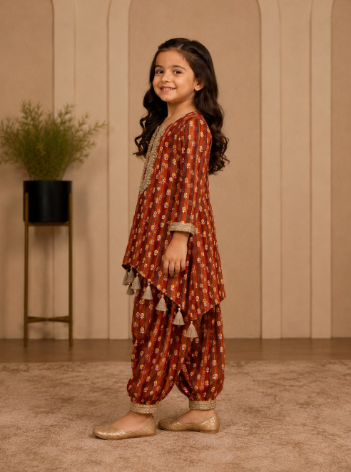 GERUA STRIPE HIGHLOW CO-ORDSET.