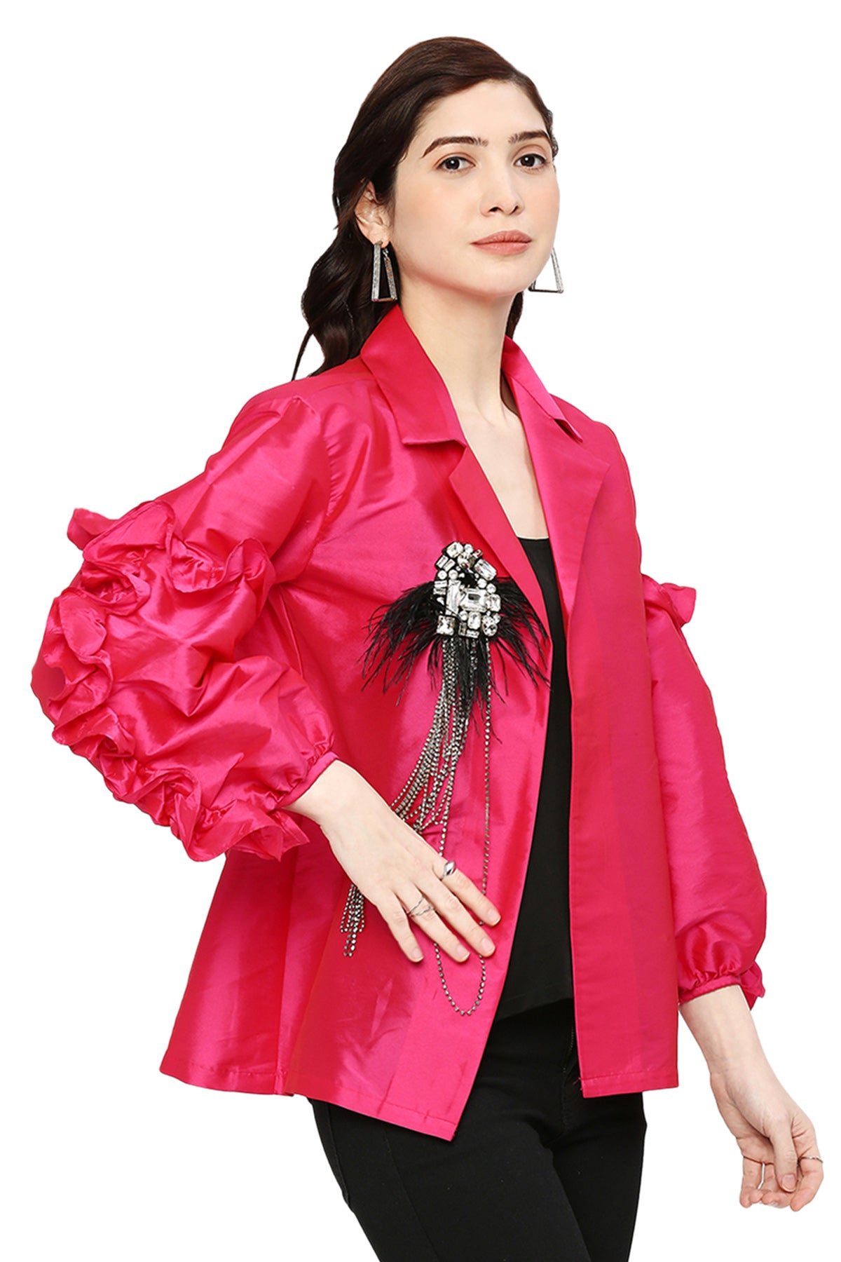 Fuschia Pink Jacket